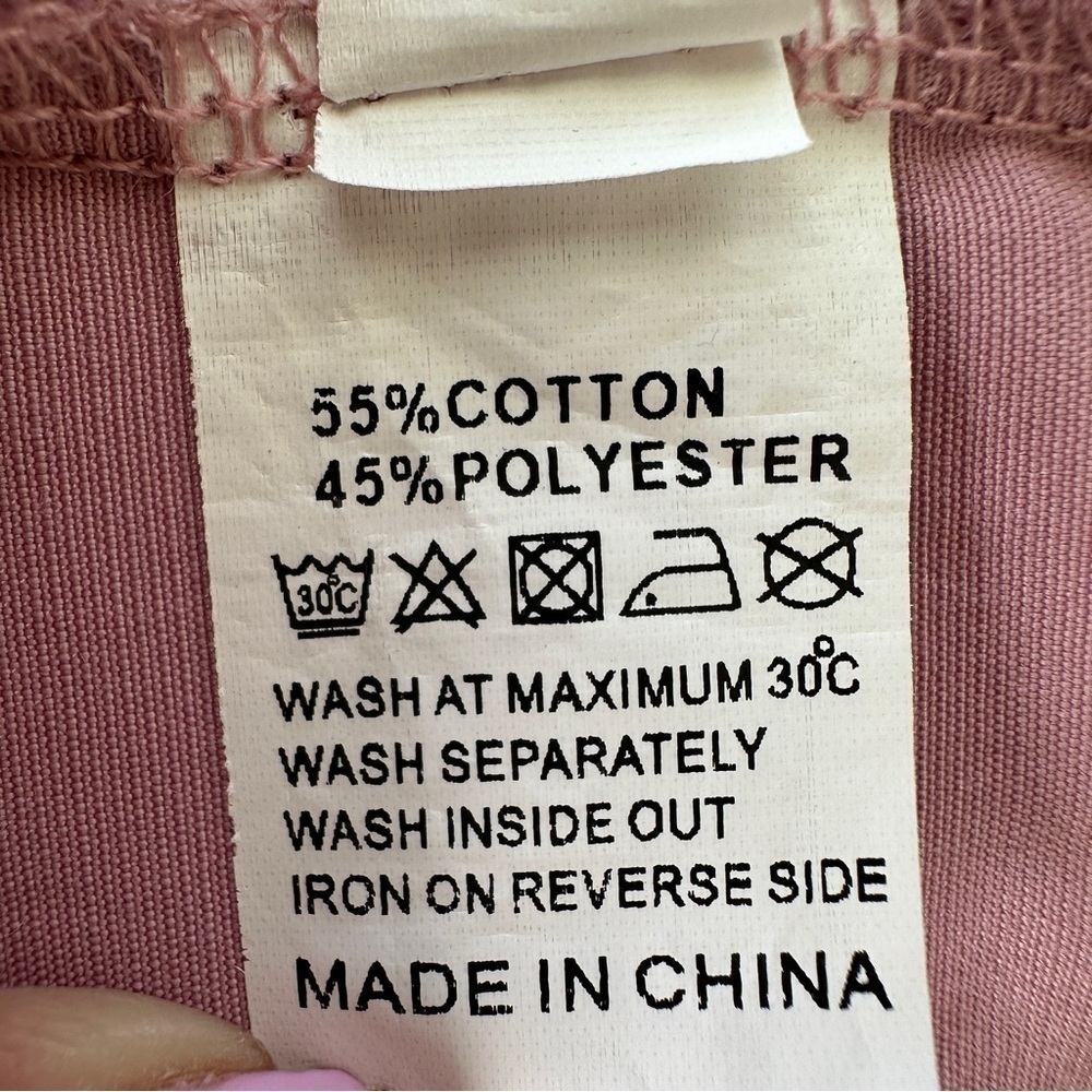 Women's Pink Button-Up Top - Picture 8 of 8